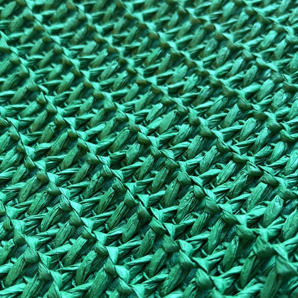 H&M Green Woven Tote - Picture 6 of 7
